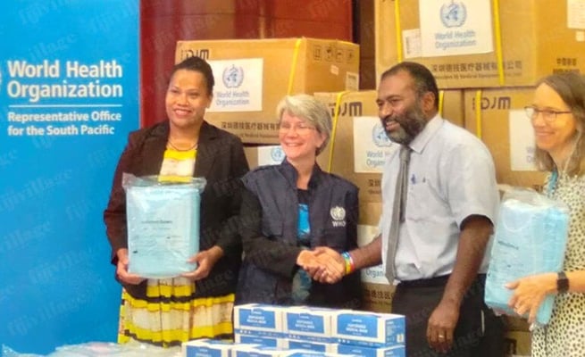 Fiji’s fight against COVID-19 has been boosted with a donation by WHO