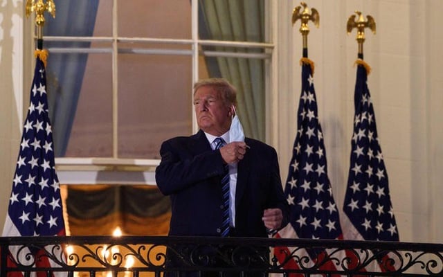 Facebook, Twitter act over misleading Trump comparison of Covid-19 to flu