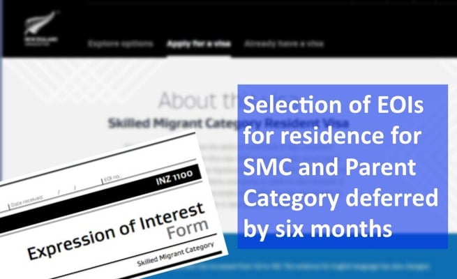 Selection of EOIs for residence class visas delayed by another six months