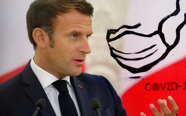 Covid to stay at least until next summer, says Macron