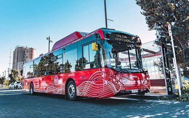 Electric bus trial begin in East Auckland