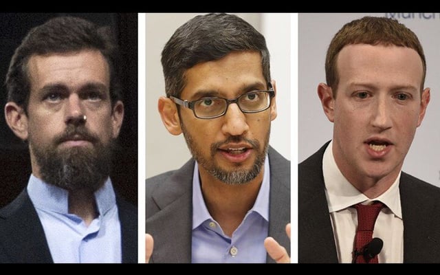 'Who the hell are you?', Twitter, Facebook, Google CEOs scolded