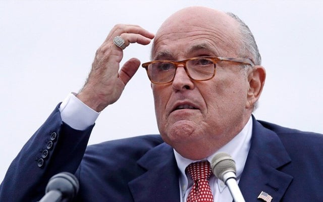 Donald Trump's attorney Rudy Giuliani tests Covid-19 positive