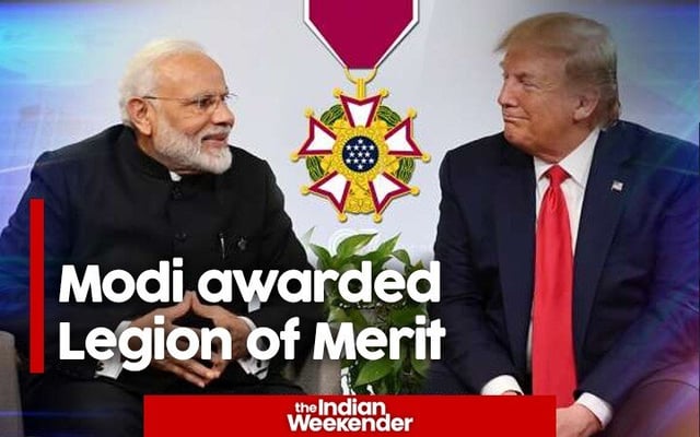 Trump awards highest military decoration of US to Modi