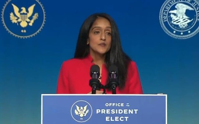 Senior-level Biden nominee Vanita Gupta recalls experience of racial bigotry