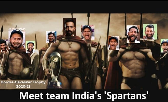 Meet team India’s “Spartans” who defied Australia’s might in cricket to recreate the magic of epic war movie 300?