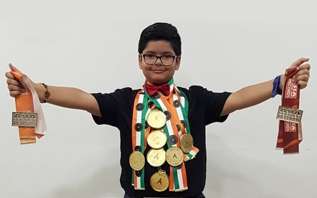 For this boy, it is his 35th National Award in a row