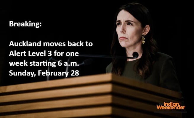 Breaking | Auckland moves back to Alert Level 3 for one week