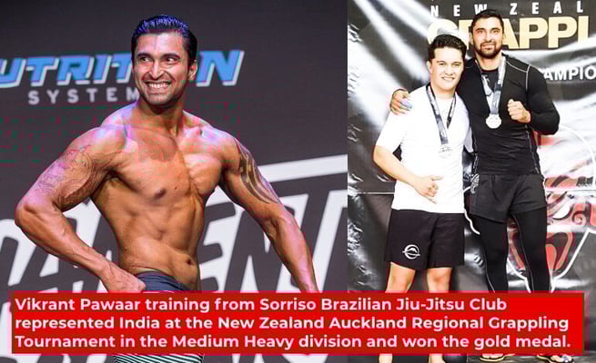 Kiwi Indian man makes community proud, wins gold at a national level Jiu-Jitsu tournament