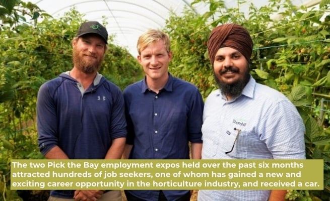 Pick the Bay expo leads to career opportunity