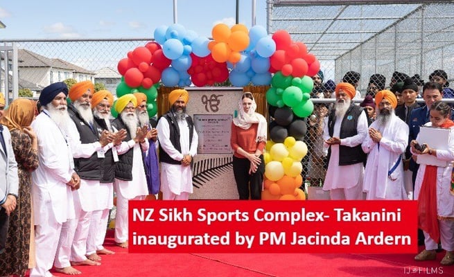PM inaugurates multimillion dollar sports complex in Takanini Gurudwara