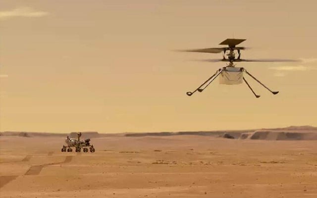 NASA launches mini helicopter on Mars in historic feat