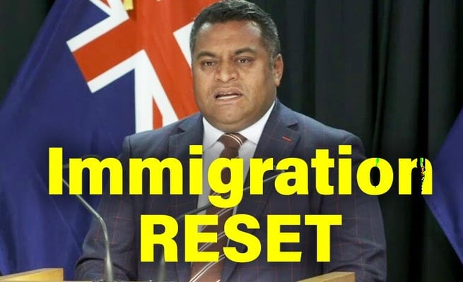 Government announces 'reset' of immigration system