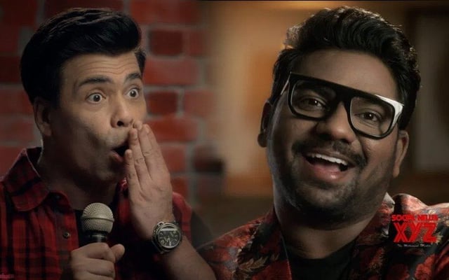 Karan Johar, Zakir Khan swap roles