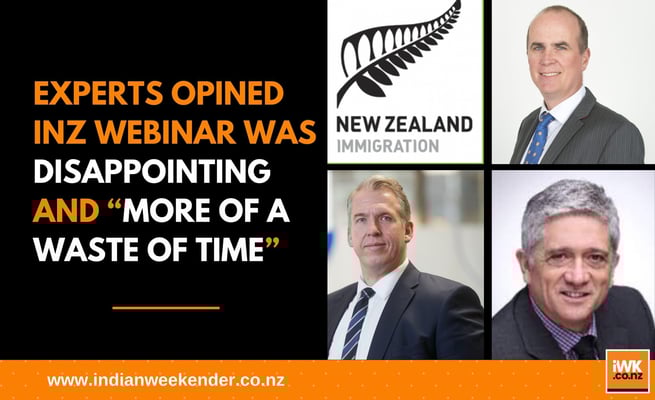 INZ Webinar light on detail – “waste of time,” one immigration expert says