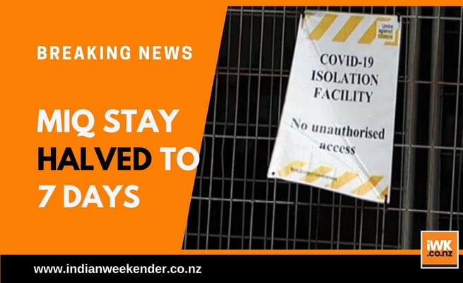 MIQ stay halved, hundreds more rooms to be released soon