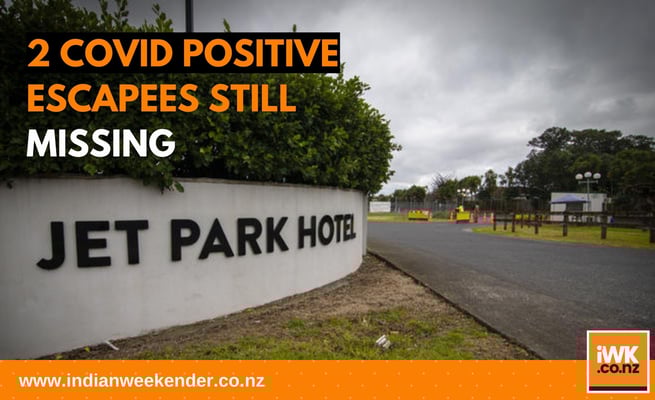 Two COVID positive escapees from Jet Park quarantine still to be found