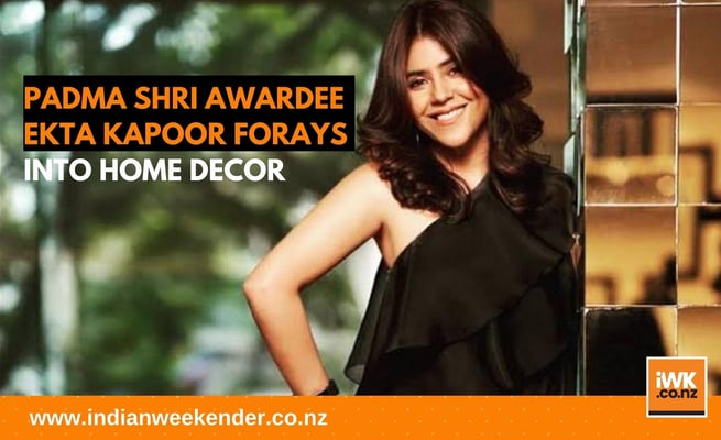 Ekta R Kapoor forays into home decor and wellness