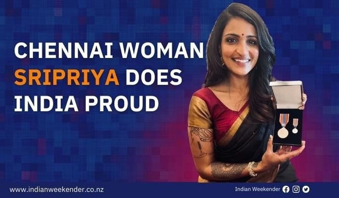 Chennai woman Sripriya does India proud