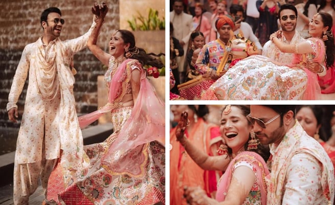 A look at Ankita Lokhande and Vicky Jain’s fun filled mehendi ceremony