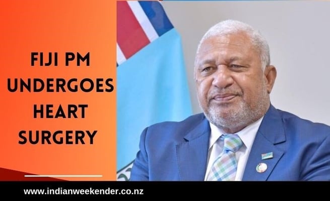 Fiji govt criticised as PM undergoes surgery in Australia