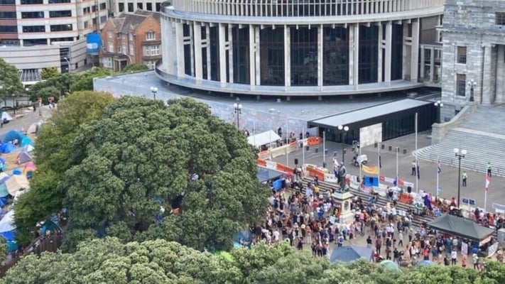 Protests drive NZ into uncharted territory