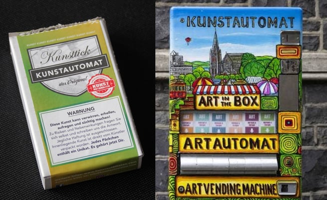 Buy art from a vending machine for just $6!