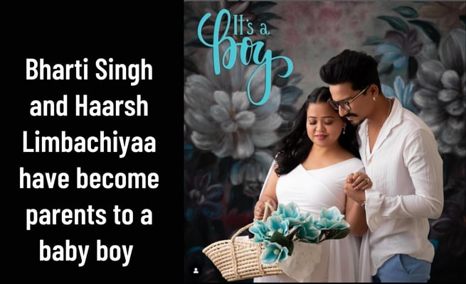 Bharti Singh welcomes baby boy with husband Haarsh Limbachiyaa