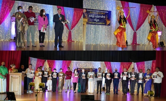 Elation over Tamil New Year in Orange Setting