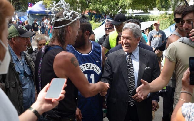 Peters says he has been trespassed from Parliament for two years