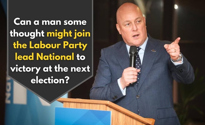 How Christopher Luxon is rebranding the National Party