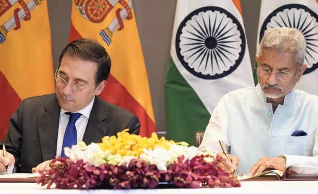 Jaishankar welcomes Spanish FM in India, says 'talks will take our partnership forward'