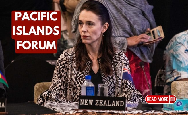 Jacinda Ardern discusses latest from Pacific Islands Forum