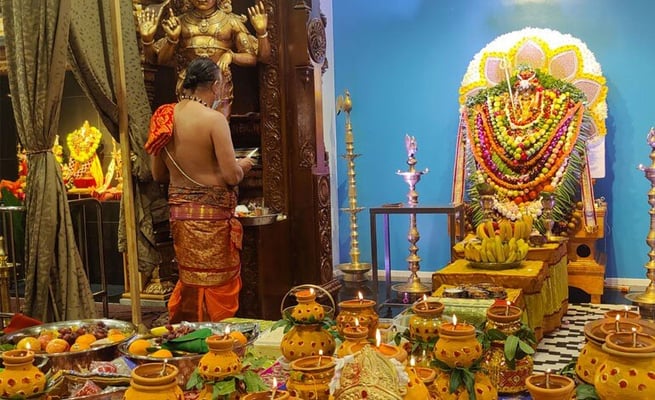Bonalu festival celebrated at iconic Ganesh Temple