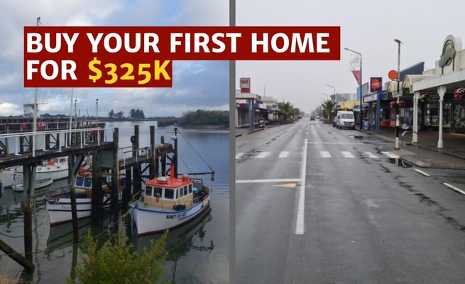 The town where you can buy your first home for $325K