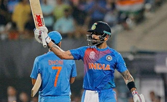 Kohli's heartwarming tribute post for MS Dhoni