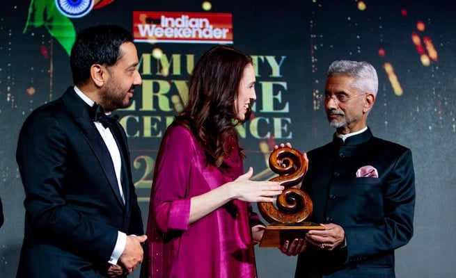 Dr S Jaishankar felicitated with ‘Global Indian Icon’ at Hall of Fame