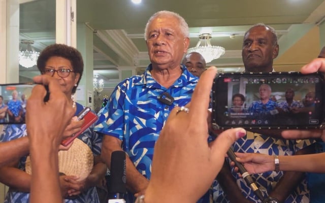 Fiji has a new coalition government