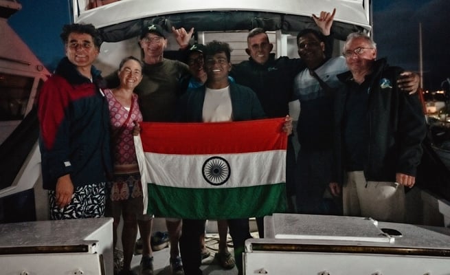 Prabhat Koli becomes world’s youngest to complete Oceans Seven challenge