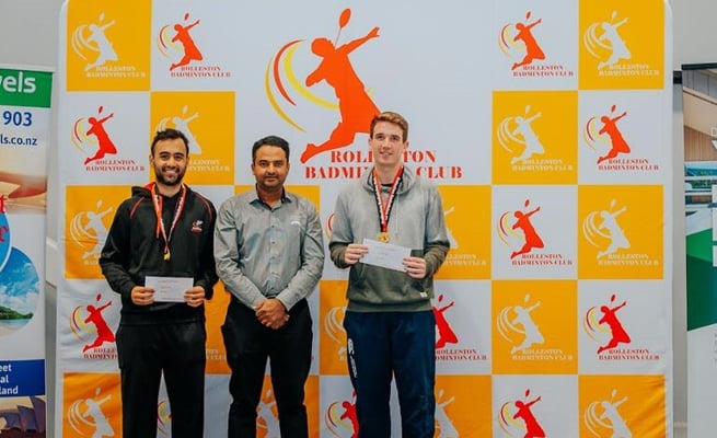Rolleston badminton tournament attracts players of all levels and backgrounds