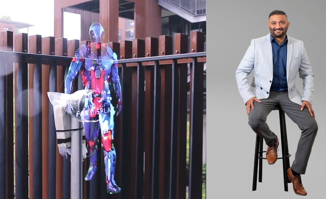 Kiwi-Indian hopes to cut the marketing clutter with holographic displays