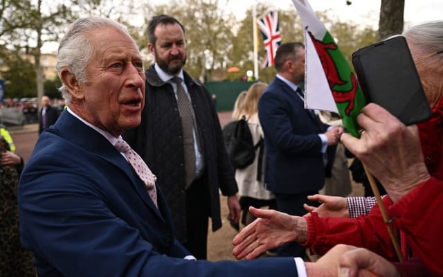 King Charles and royals greet well-wishers ahead of coronation