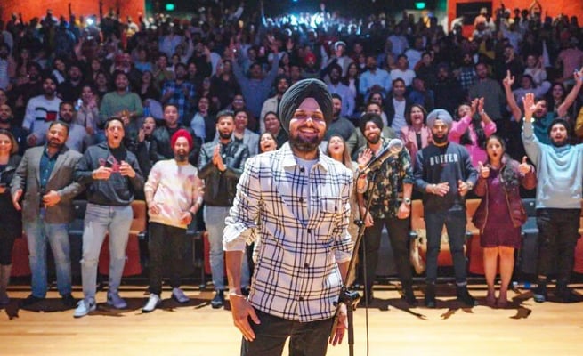 Jaspreet Singh performs to packed audiences in Auckland, ChCh