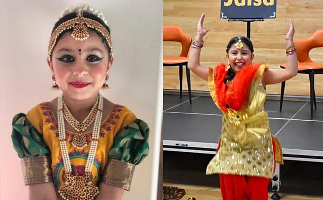 Multi-Talented Aura shines bright with her natural talent.