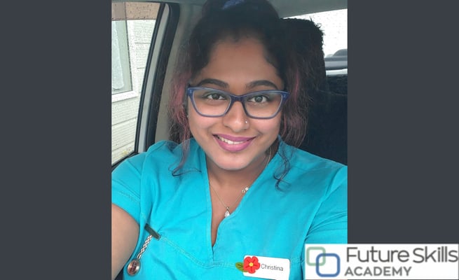 Future Skills graduate inspires compassionate care for others