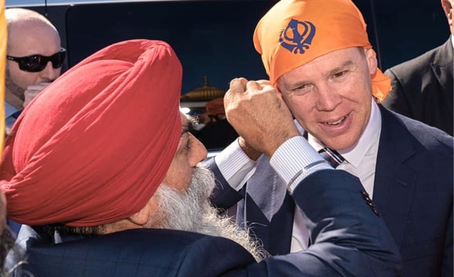Five Ks, parent visa in focus as Hipkins visits Takanini gurdwara