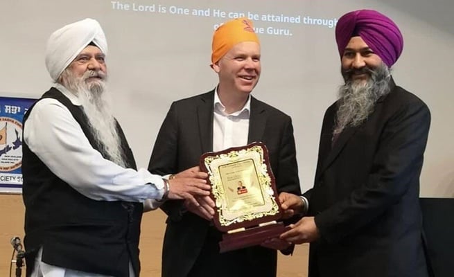 ChCh Gurudwara hosts Prime Minister Chris Hipkins for dialogue on community concerns