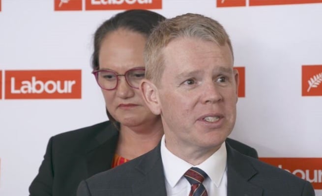 Labour votes to keep Chris Hipkins as leader, Carmel Sepuloni takes over as deputy