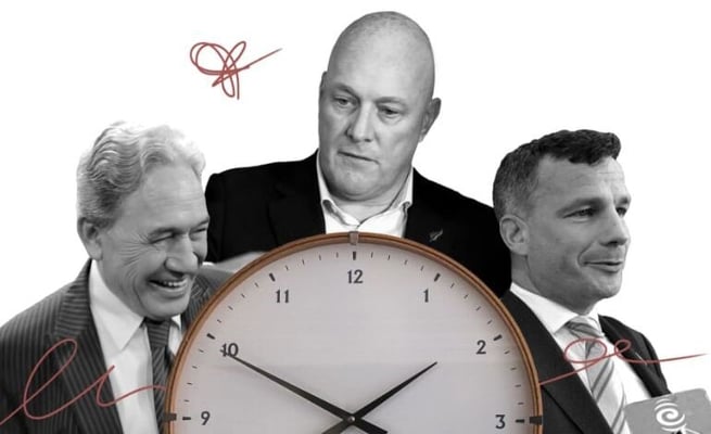 Deal between National, ACT, NZ First could be signed on Thursday
