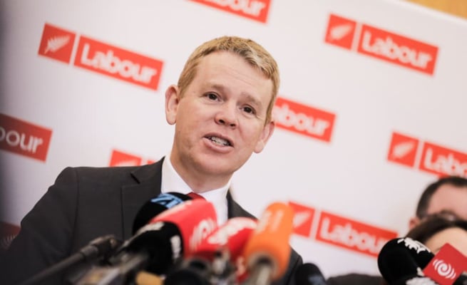 Labour Party leader Chris Hipkins reveals new shadow Cabinet
